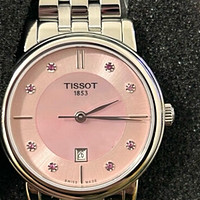 天梭（TISSOT）瑞士手表 卡森臻我系列腕表 钢带石英女表 T122.210.11.159.00