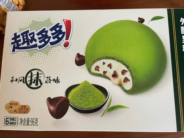 趣多多爆逗曲奇和风抹茶味