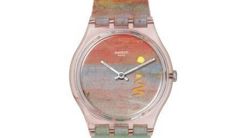 斯沃琪（Swatch）艺术之旅：《猩红的夕阳》主题手表，情人节的礼物