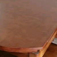晨巢 餐桌 实木餐桌 可伸缩折叠圆桌餐桌家用现代中式饭桌餐厅家具 1.38米胡桃色 一桌六椅