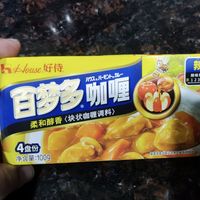 喜欢吃咖喱的可以买点好侍百梦多咖喱