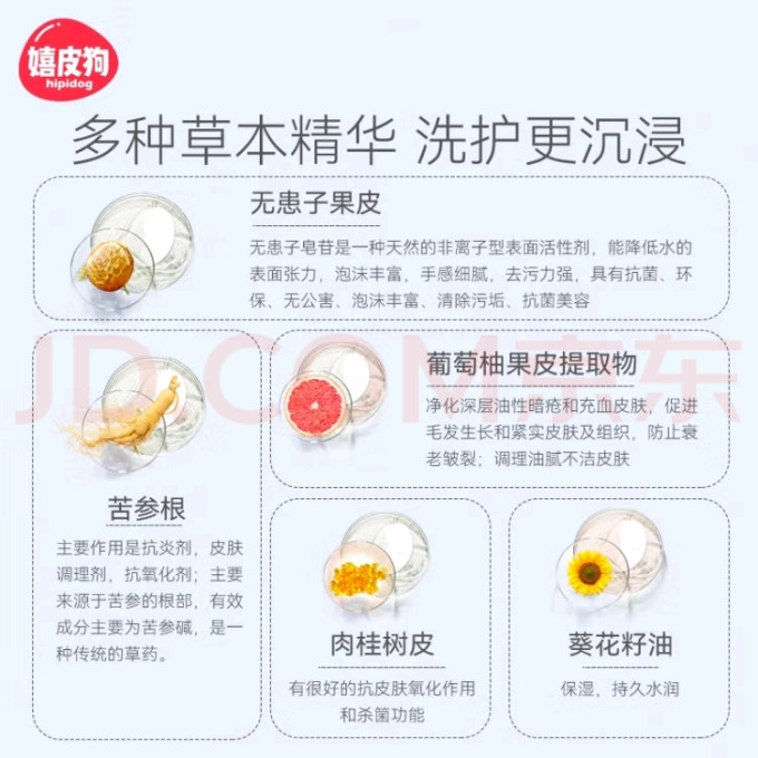 嬉皮狗宠物沐浴露