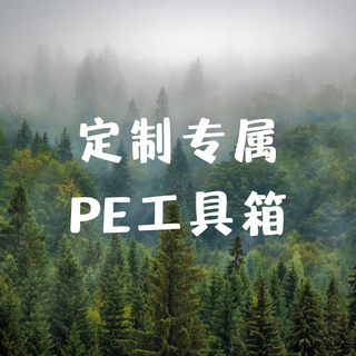 定制自己的专属PE工具箱