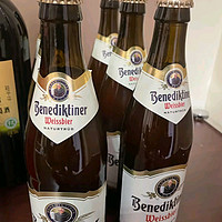 百帝王（Benediktiner）小麦白啤酒 修道院 500ml*12瓶 整箱装 德国原装进口 春日出游