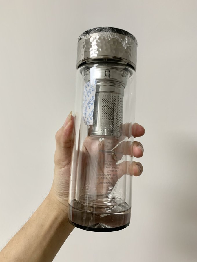 京东水杯还能参与以旧换新30元买的高绷硅玻璃全304不锈钢水杯泡茶