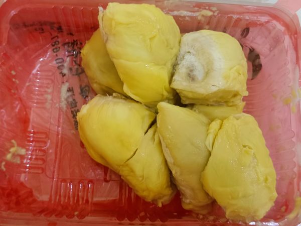 趁着打折又炫了个榴莲