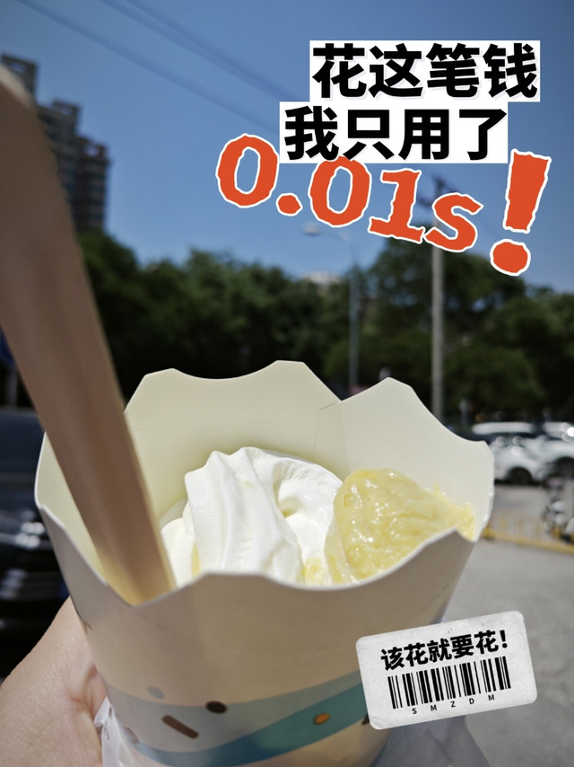 苏丹王榴莲麦旋风，想了0.01秒后入了这个麦当劳新品，结果有点愕然