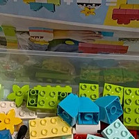 乐高（LEGO）积木得宝10909 心形创意积木盒大颗粒积木桌儿童玩具儿童节礼物