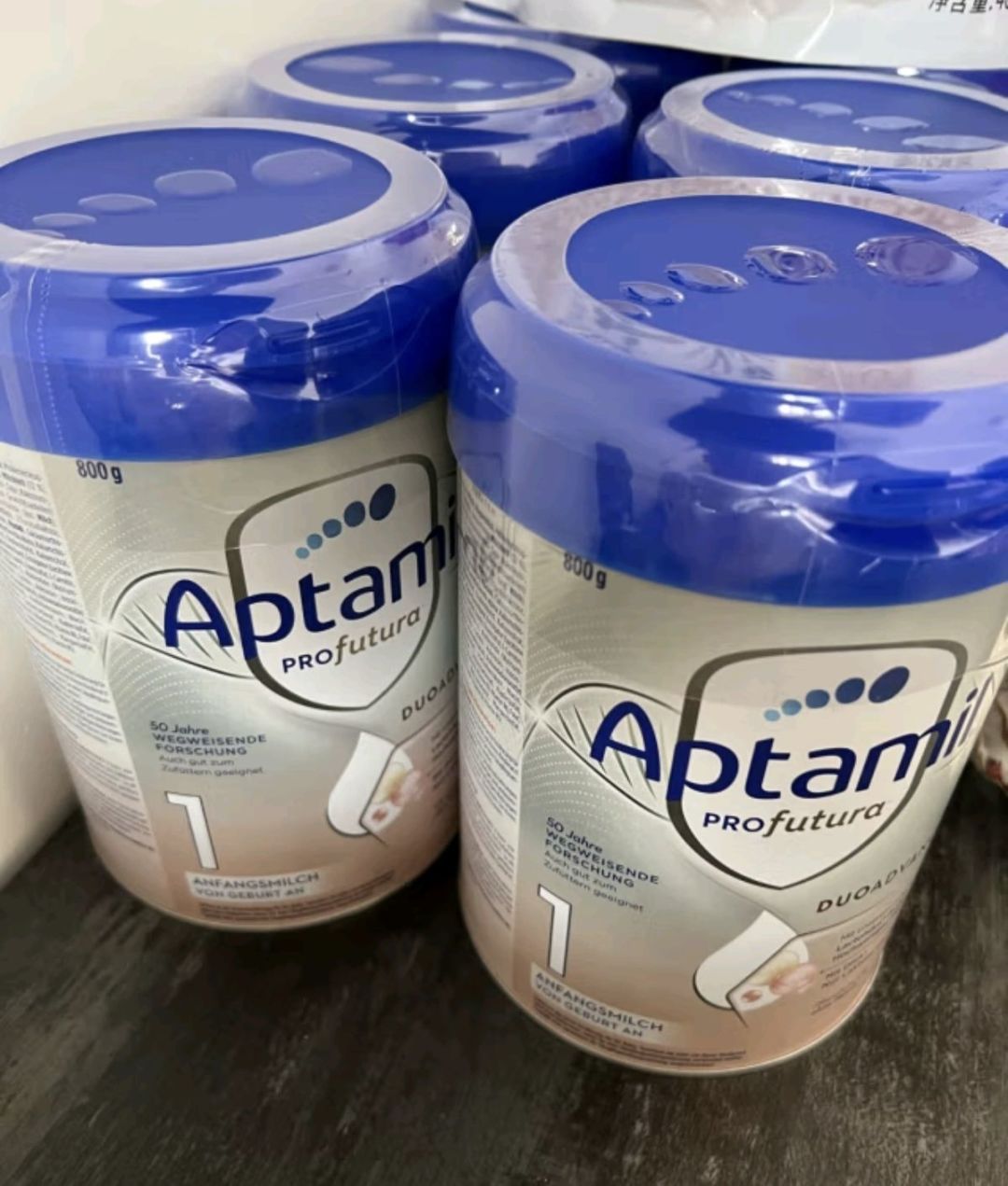 爱他美(aptamil)德国白金版hmo 婴儿配方奶粉pre段(0-6月)800g 6罐箱