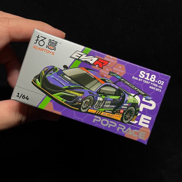PopRace EVA RT Test Type-01 NSX GT3