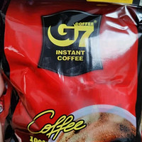 TRUNG NGUYEN LEGEND中原G7速溶美式黑咖啡0蔗糖0脂燃低脂卡健身咖啡豆粉固体饮料 200g(100条装)