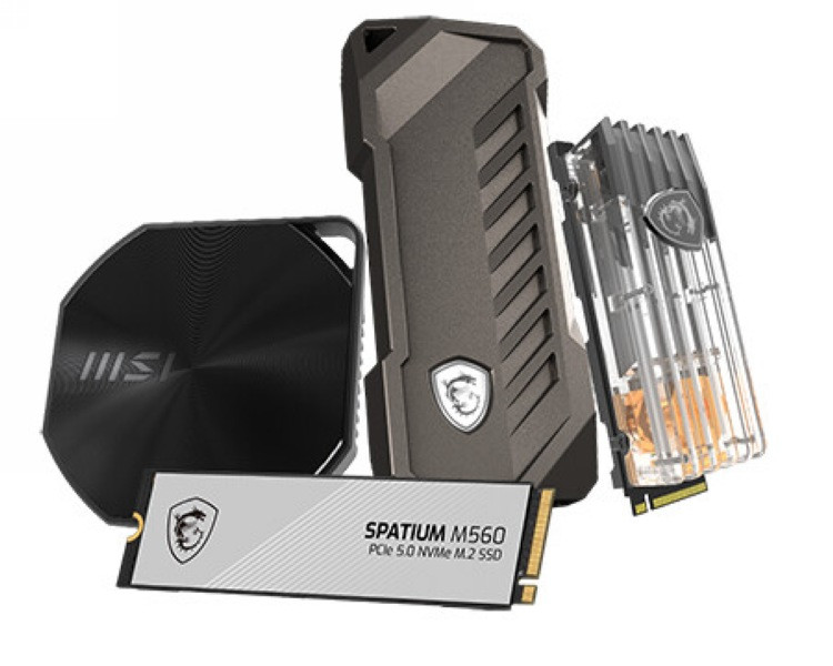 电脑展丨微星将展出 SPATIUM M560 PCIe 5.0 SSD 和 DATAMAG 系列移动硬盘
