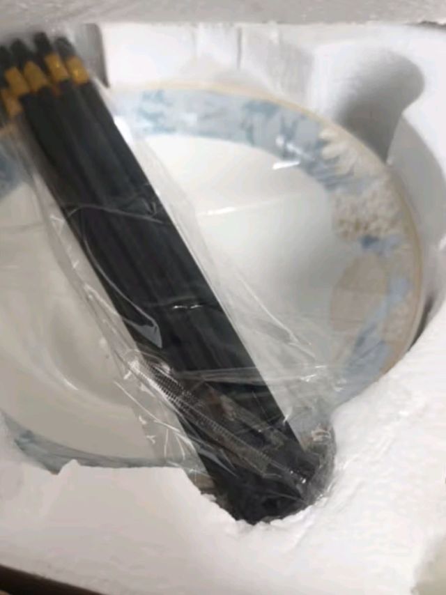 浩雅24头碗碟套装景德镇陶瓷餐具套装碗盘子饭碗碟盘餐具套装时光漫步