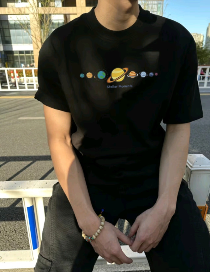 名创优品男士T恤