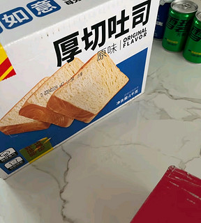 618美食之泓一厚切吐司面包1000g 