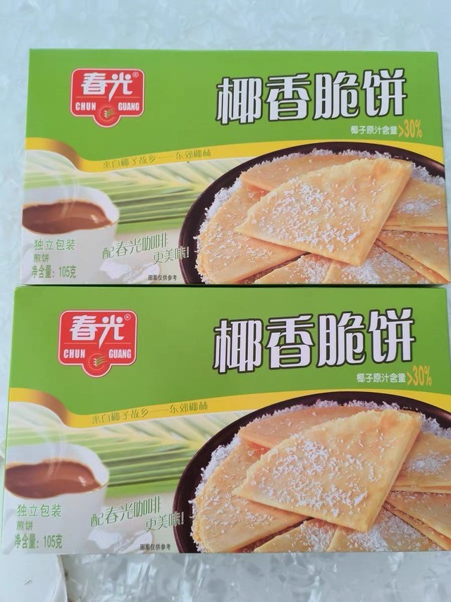 春光椰香脆饼