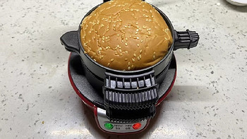 美国汉美驰汉堡机家用小早餐机多功能轻食机面包三明治机华夫饼机