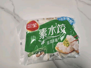 三全韭菜鸡蛋饺子