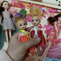 奥智嘉换装娃娃套装大礼盒3D真眼公主洋娃娃过家家玩具女孩儿童玩具带配件礼包六一儿童节生日礼物