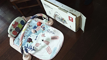新生儿礼物推荐-babycare婴儿健身架脚踏钢琴