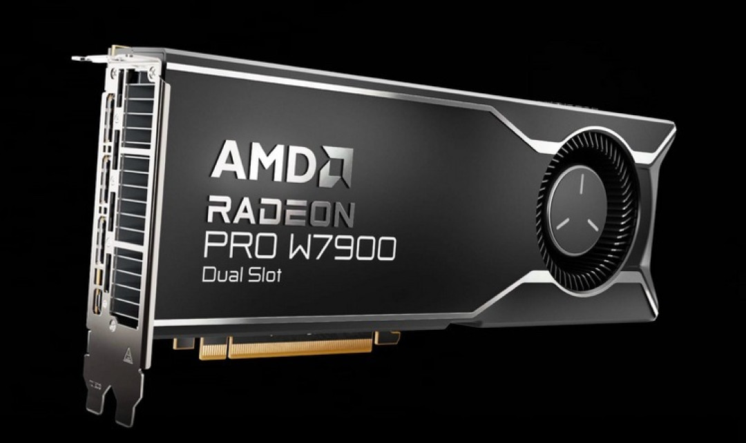 电脑展丨AMD 发布 Radeon PRO W7900DS 专显卡、变“苗条”了，为多路AI/图形工作站