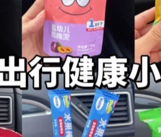 1岁宝宝外出必备🚗健康小零食😋