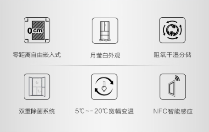 海尔对开门冰箱
