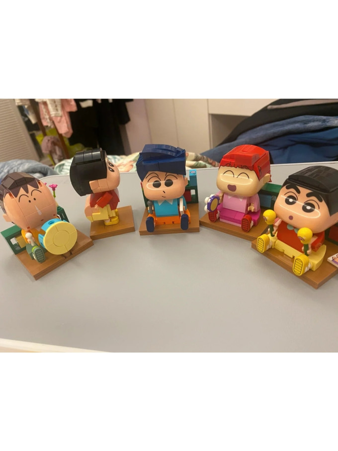 蜡笔小新拼插积木