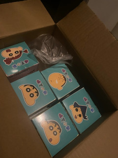 蜡笔小新工仔积木