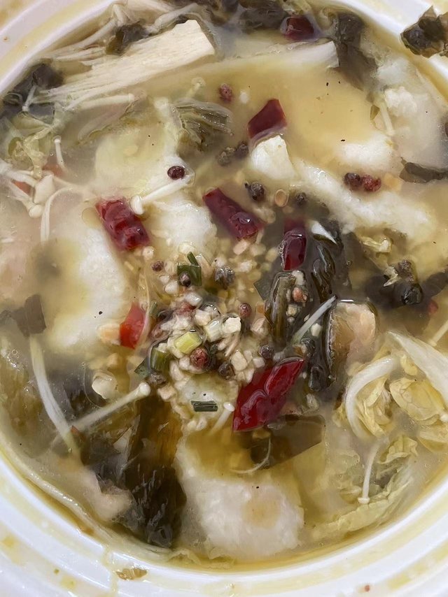 就喜欢酸菜鱼和薯条一起吃