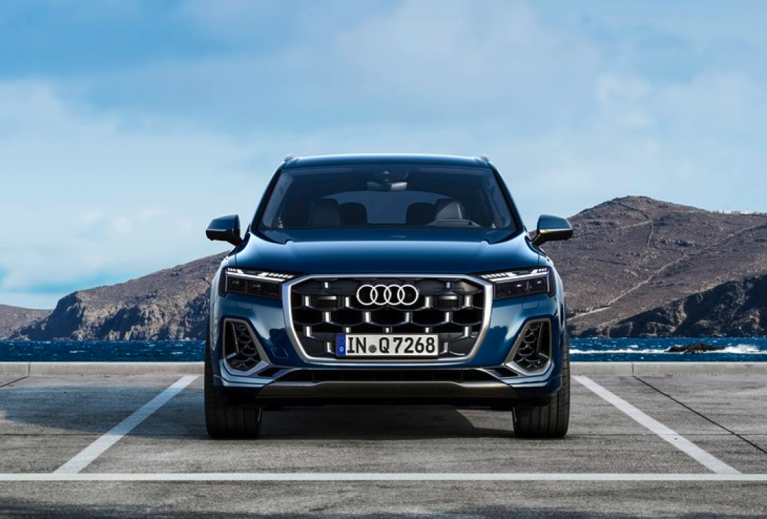 新款奥迪Q7实车现身国内
