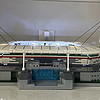 这款模型以意大利都灵的安联竞技场为原型，通过精湛的积木工艺，将这座球场完美呈现在人们面前。