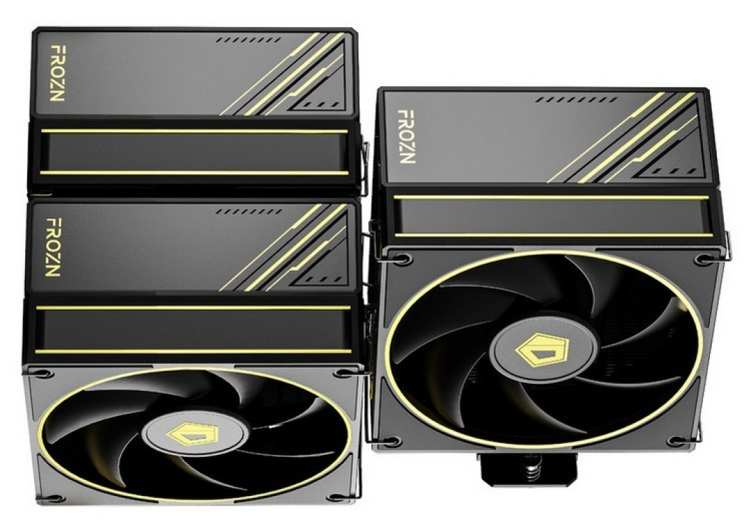 电脑展丨ID-COOLING 发布 FROZN GDL 系列散热器,提供单塔/双塔、金属机甲风格