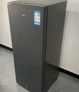 TCL 118升迷你复古冰箱单门双温节能低噪租房电冰箱R118L1-A熔岩灰——小巧身材，大能量