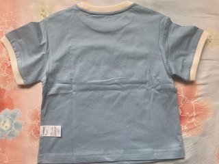 给儿子买的蓝色巴拉巴拉短袖