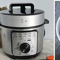 美的智能电压力锅MY-E4809，让我爸妈尝尝我新装备煲的汤
