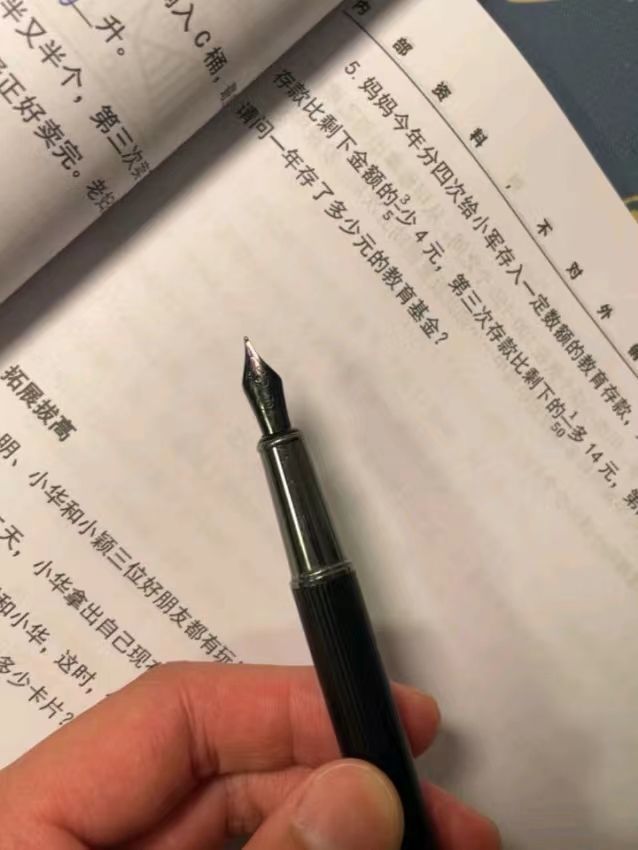 英雄钢笔6192油紫，颜值爆表？