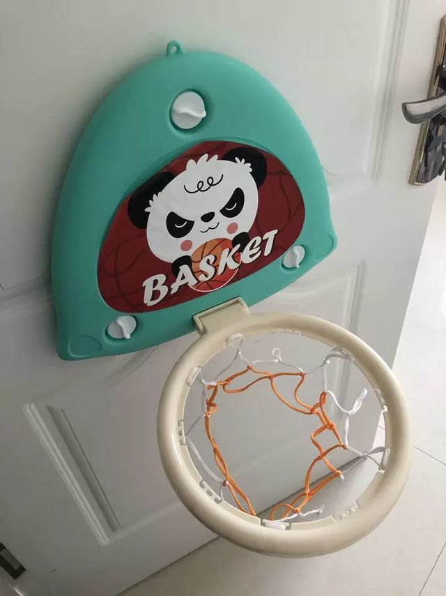 宝宝篮球梦，从科巢挂式篮球架开始！
