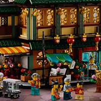 乐高LEGO 80112祥龙纳福」「乐满楼」