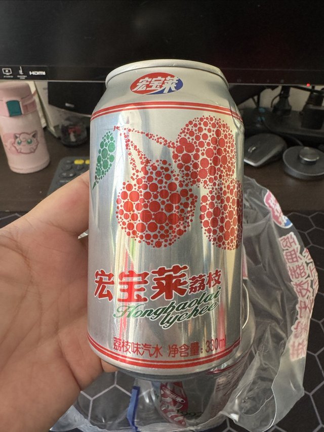 吃货618好物分享，宏宝莱荔枝汽水