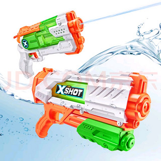 玩具伴我童年！ZURU X特攻水战系列儿童玩具巨浪吞食者速充水枪