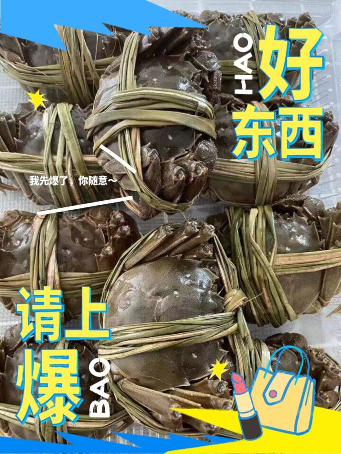 湖鲜阳澄蟹类
