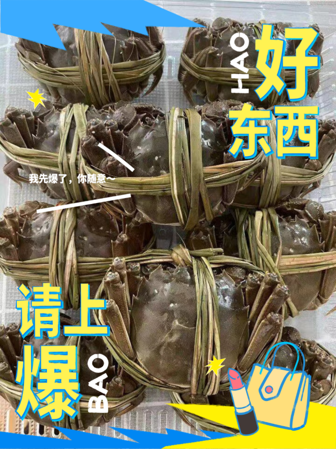 湖鲜阳澄蟹类
