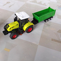 儿童玩具惯性农夫车模型拖拉机松土车仿真收割机工程车男孩挖掘机