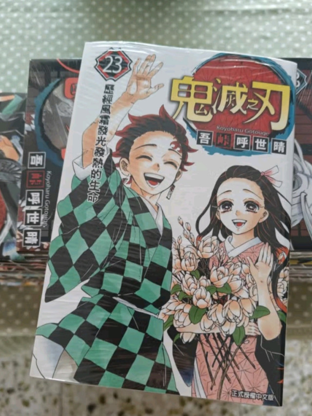 鬼灭之刃，漫画已看完