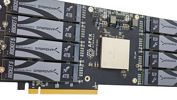 16路扩展！Sabrent 宣布 Apex X16 Rocket 5 AIC SSD 扩展卡