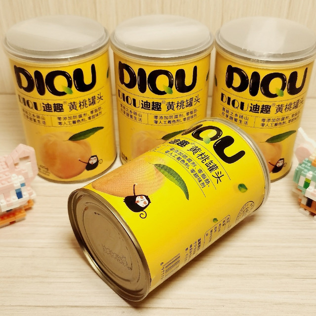 吃货必备！迪趣黄桃罐头，甜蜜一夏！