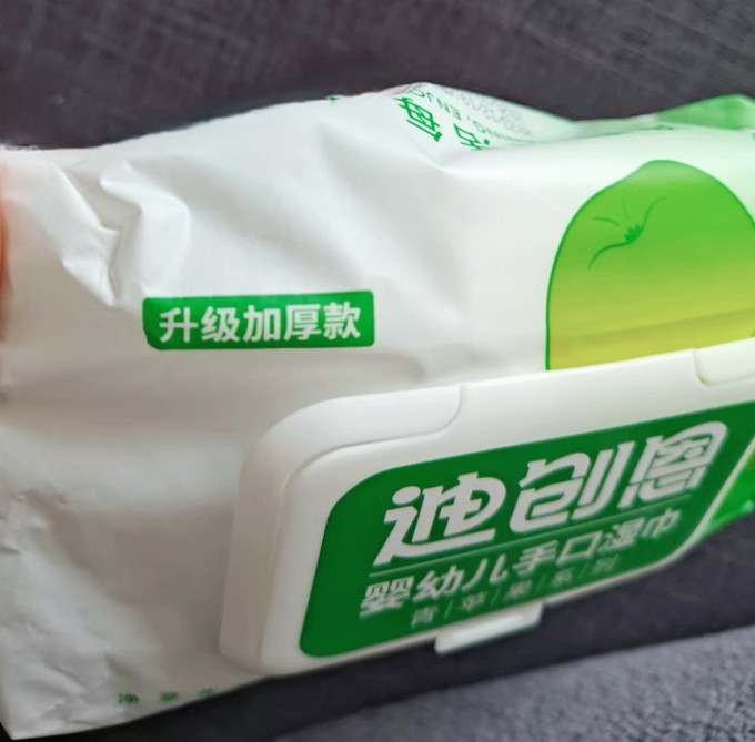 绿百荷婴儿湿巾