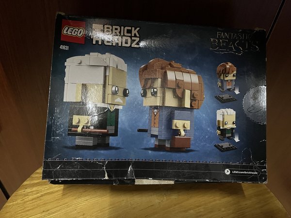 哈利粉丝不可错过的 lego41631纽特&格林德沃