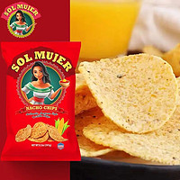 Sol Mujer墨西哥玉米片，酥脆原味，休闲必备